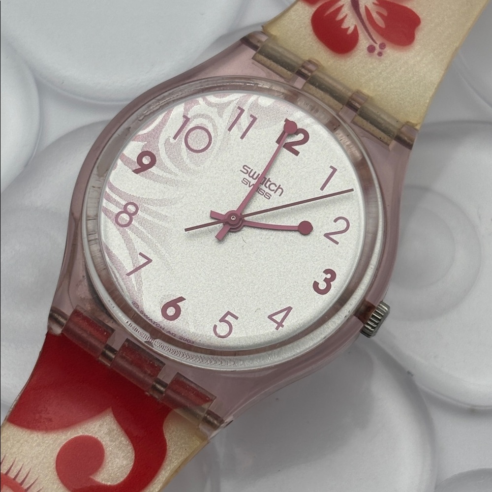 Swatch Watch - GP124 - PINK ALOHA